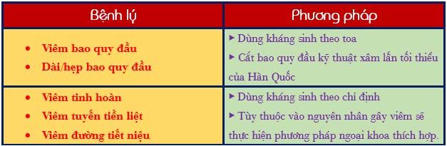 Phương pháp hỗ trợ trị ra mủ ở đầu dương vật hiệu quả