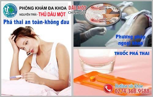 Phương pháp phá thai an toàn tại Đa khoa Nguyễn Trải - Thủ Dầu Một